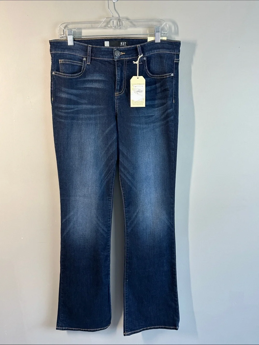 NWT Kut From The Kloth Natalie Kurvy Bootcut Jeans Size 14